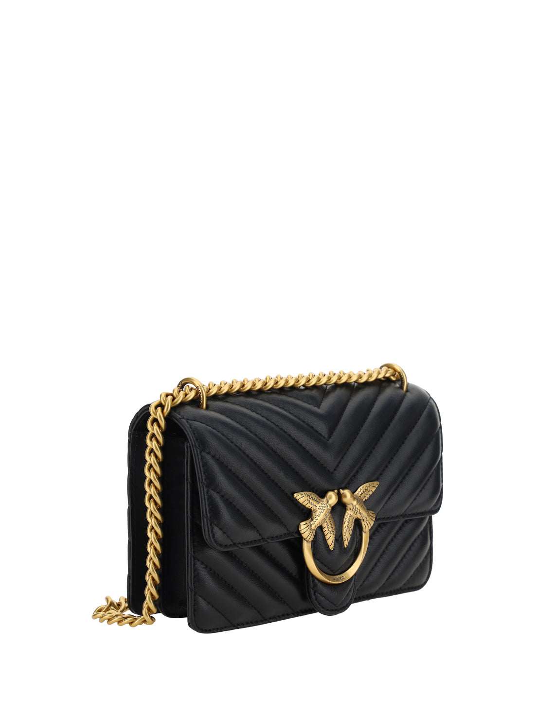 PINKO OS mini love shoulder bag