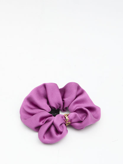 SAINT LAURENT OS cassandre scrunchie 