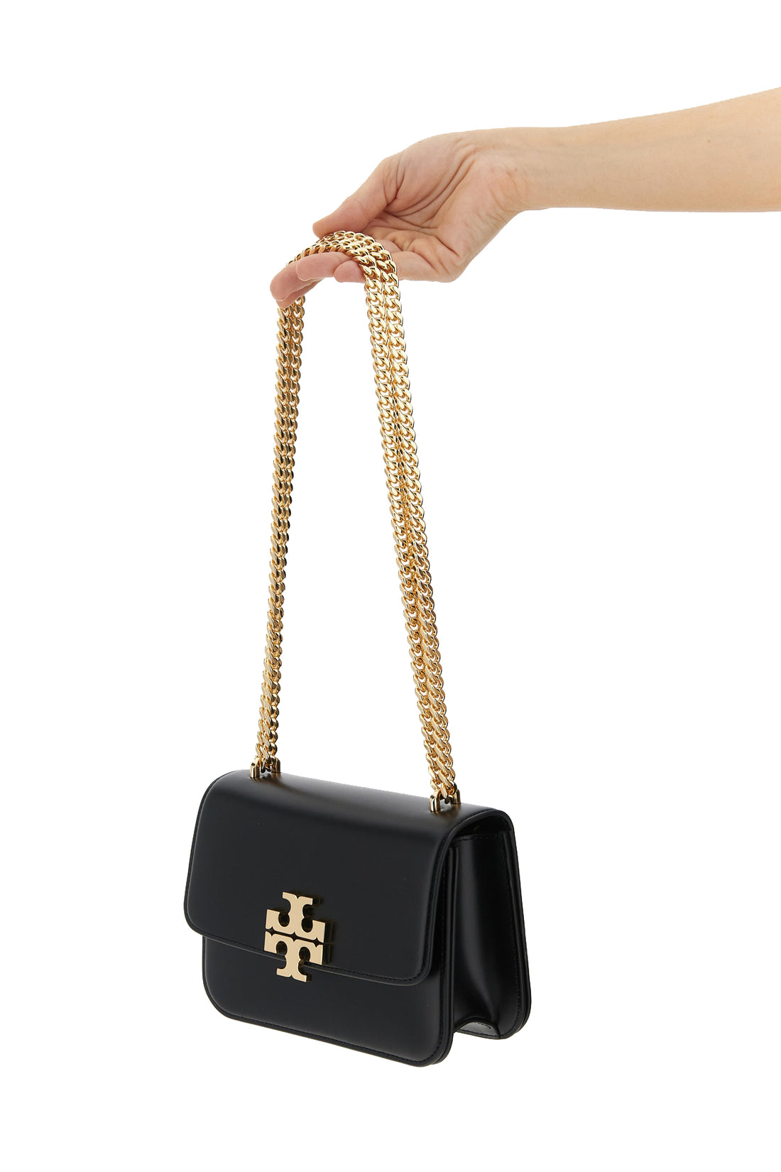 TORY BURCH OS small smooth leather eleanor shoulder strap