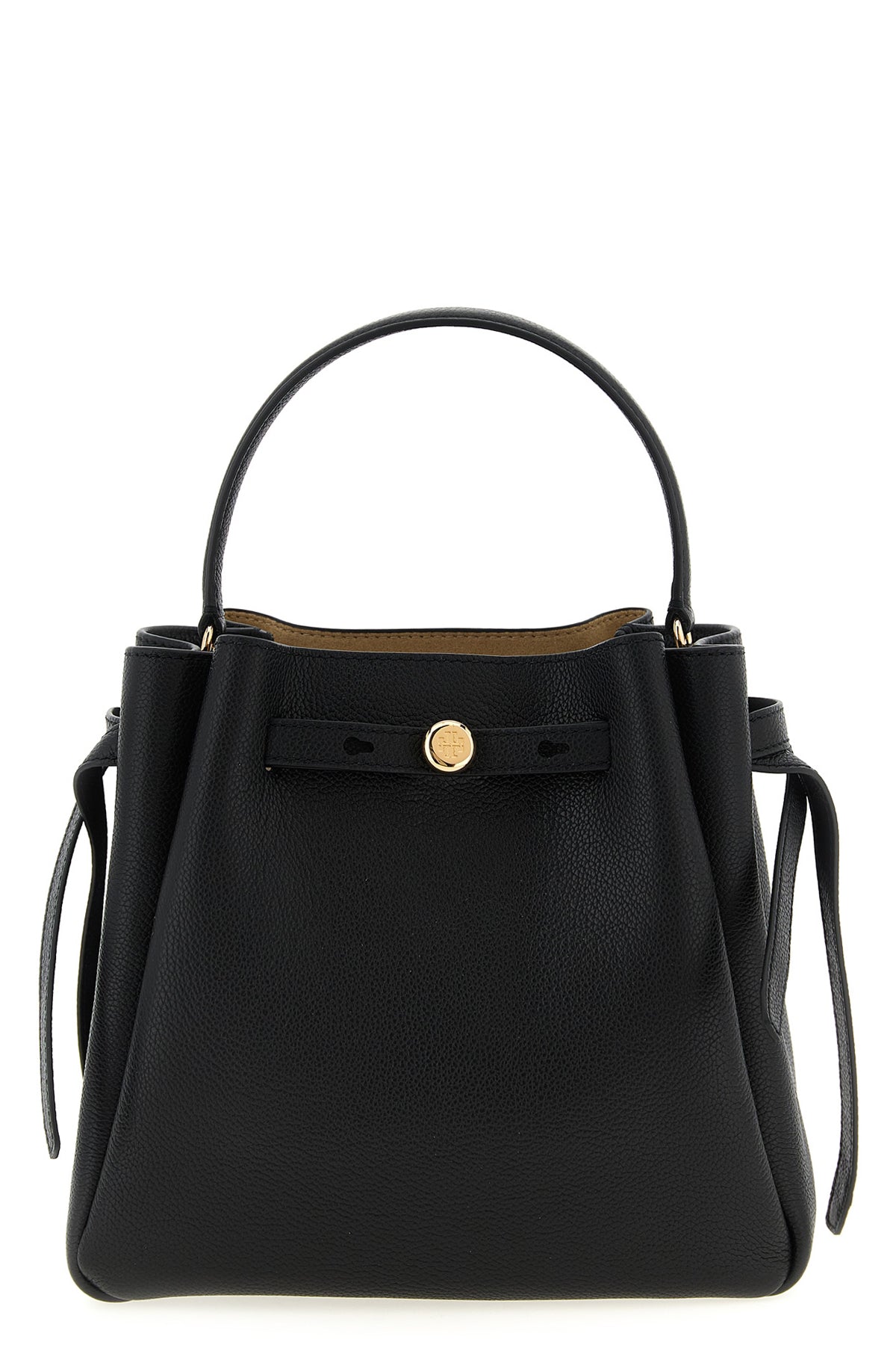romy bucket bag in fine hammered leather