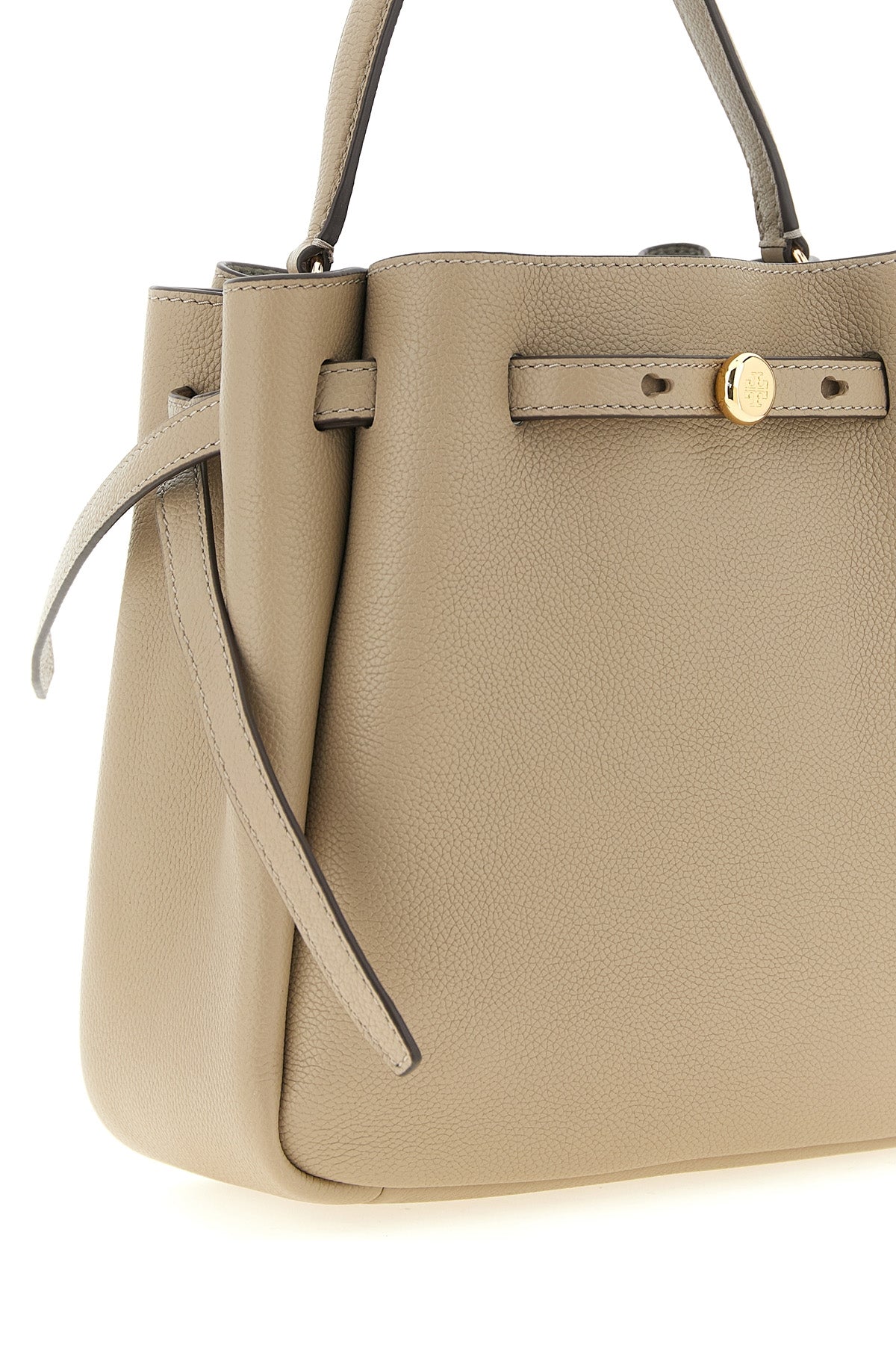 romy bucket bag in fine hammered leather