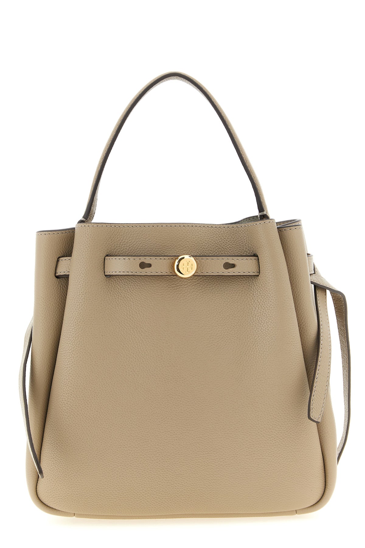 romy bucket bag in fine hammered leather