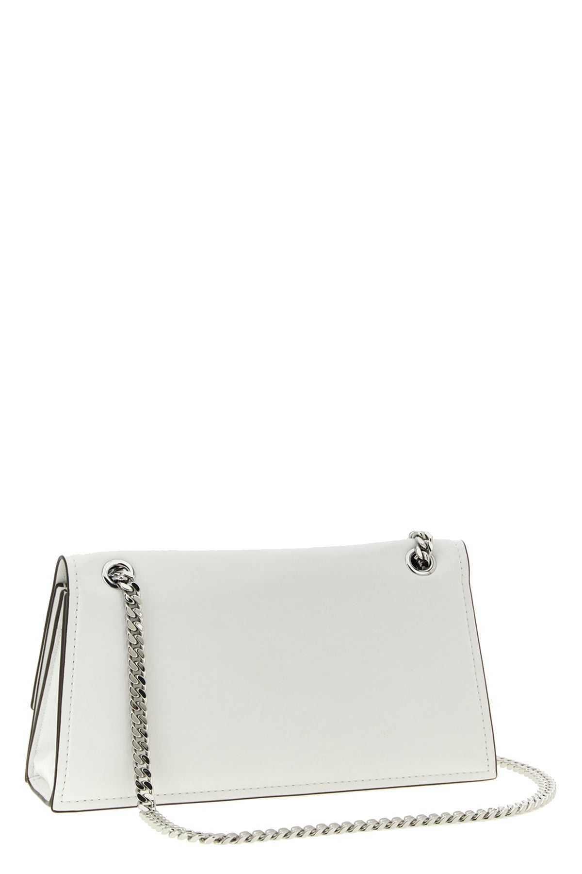 kira turnlock shoulder bag in shiny effect leather
