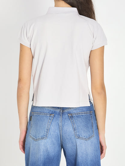 BALENCIAGA M cotton piqué polo
