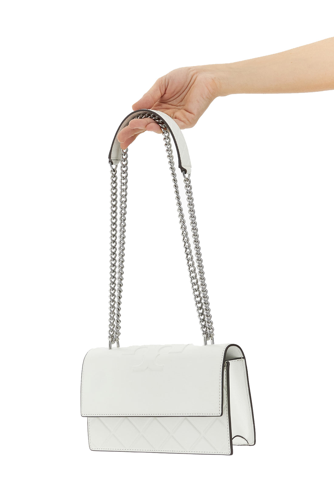 TORY BURCH OS fleming small leather crossbody bag