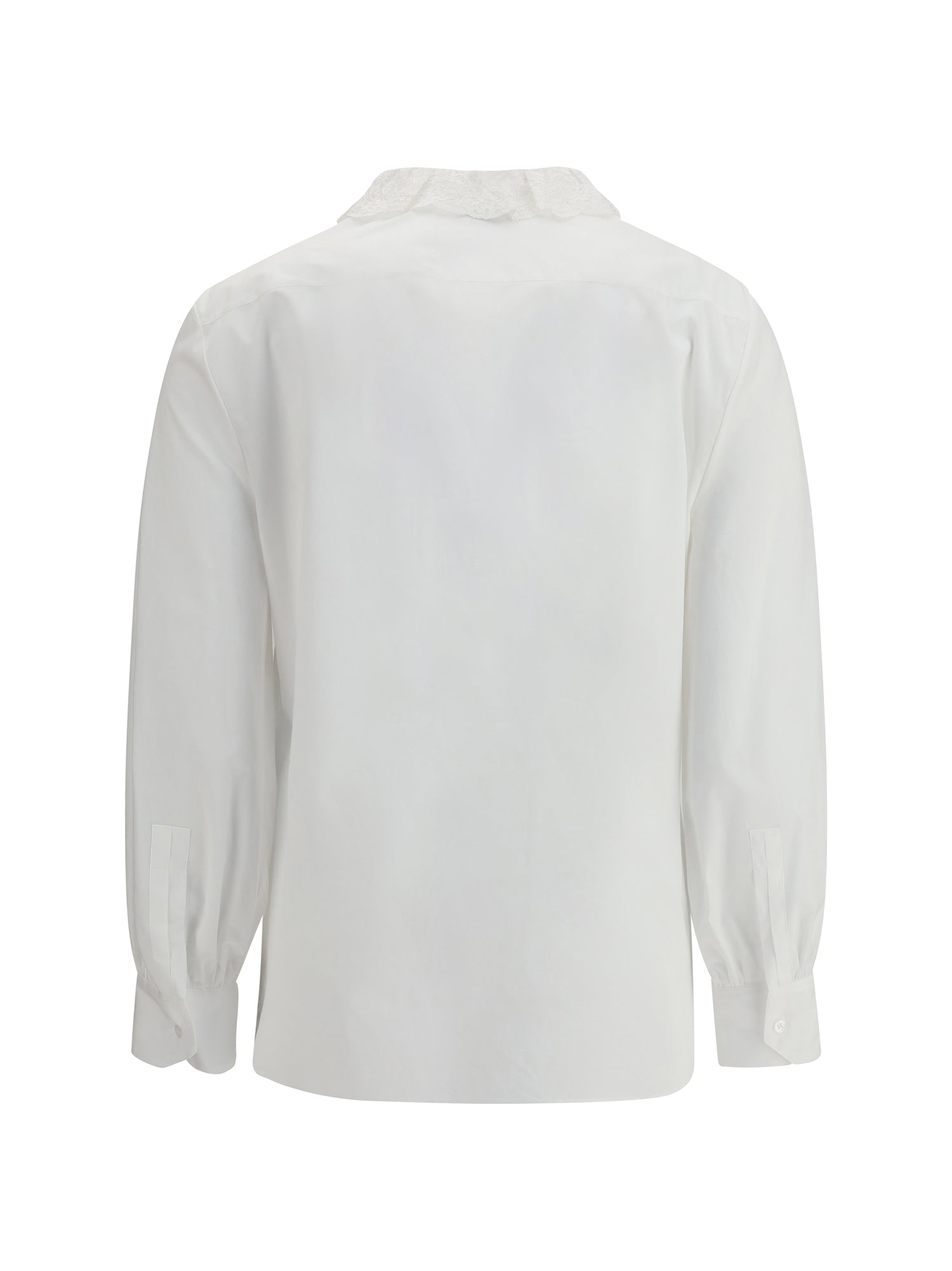 SAINT LAURENT 36 cotton poplin shirt