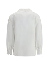 SAINT LAURENT 36 cotton poplin shirt