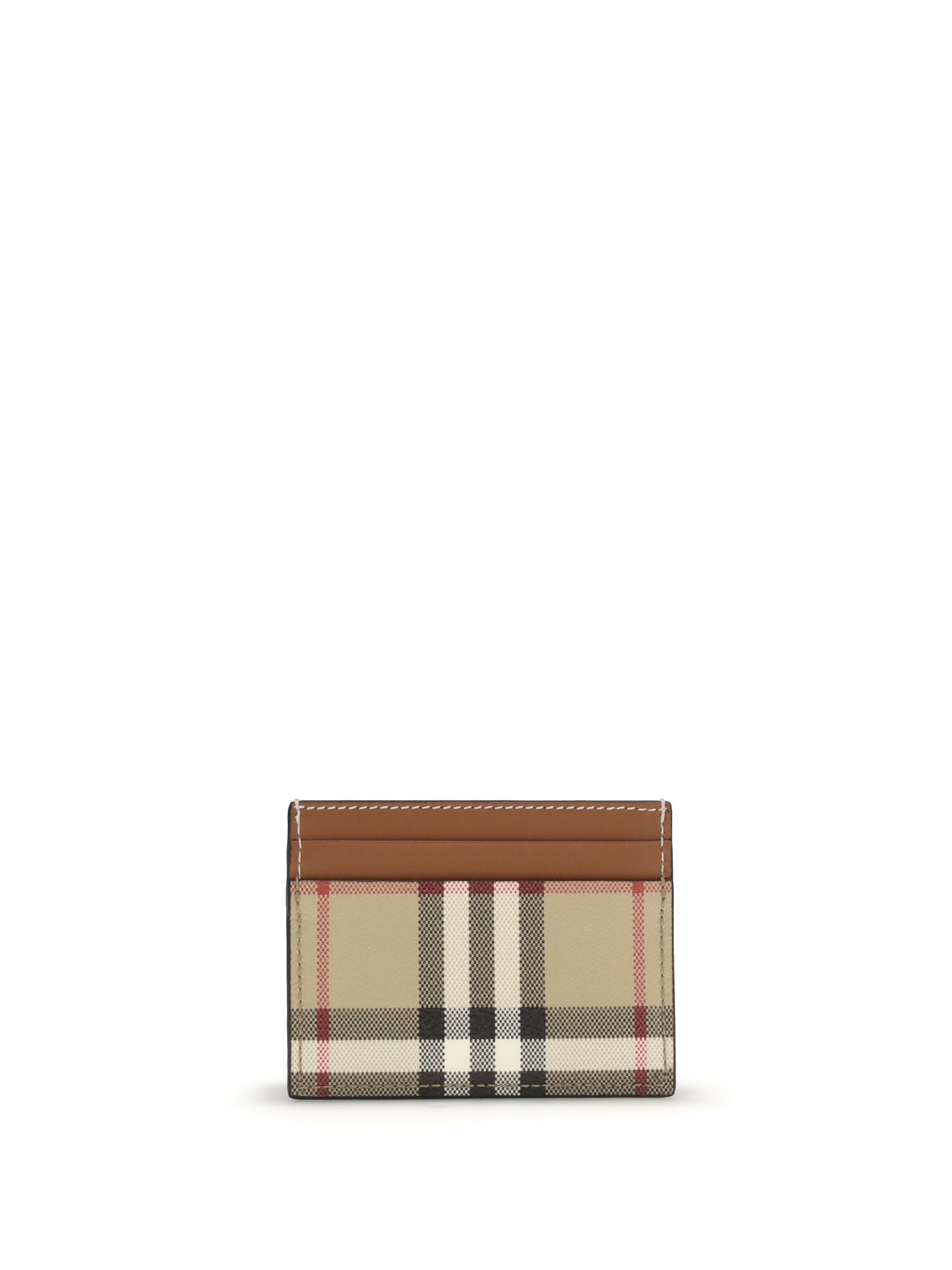 BURBERRY OS printed canvas card holder