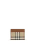 BURBERRY OS printed canvas card holder