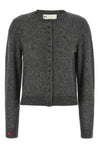cardigan in cashmere and silk blend