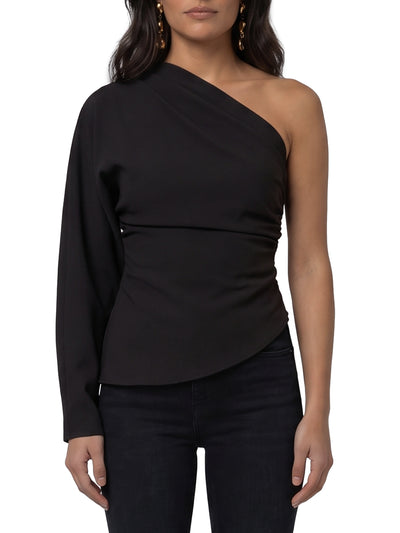 one-shoulder cady blouse