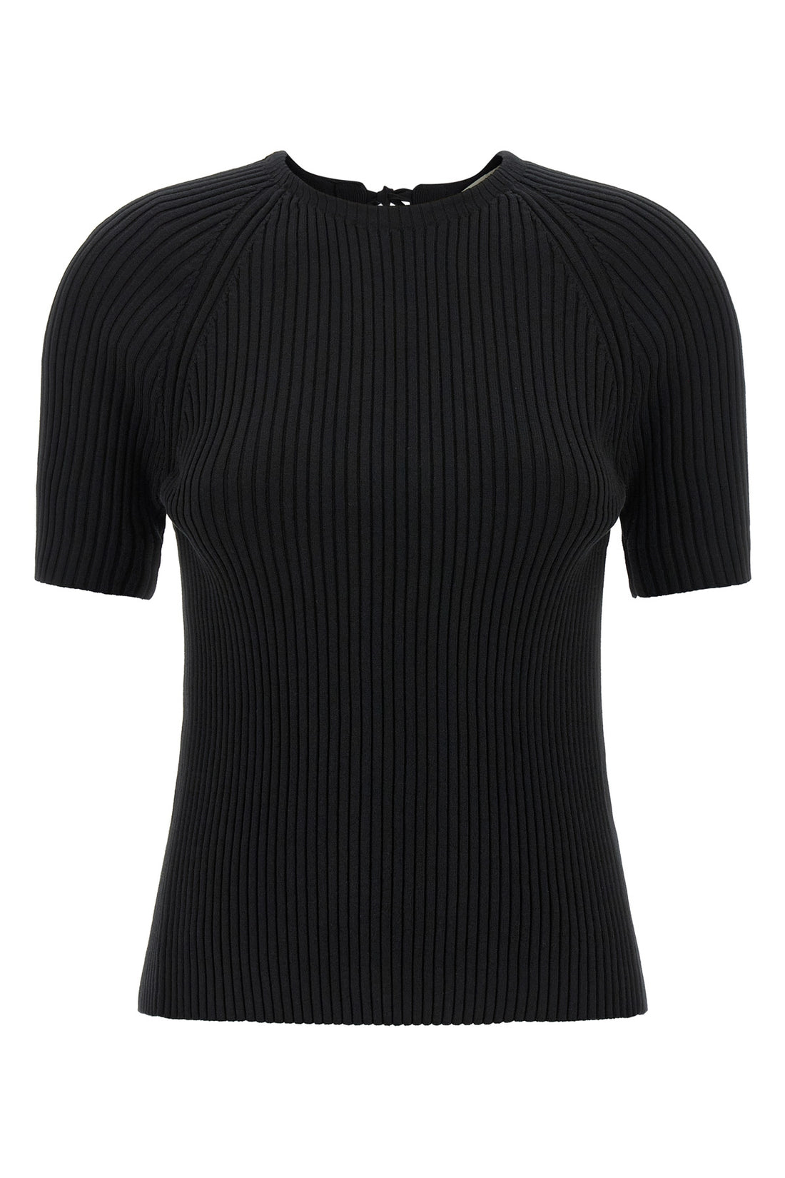 TORY BURCH M ribbed stretch cotton blend sweater