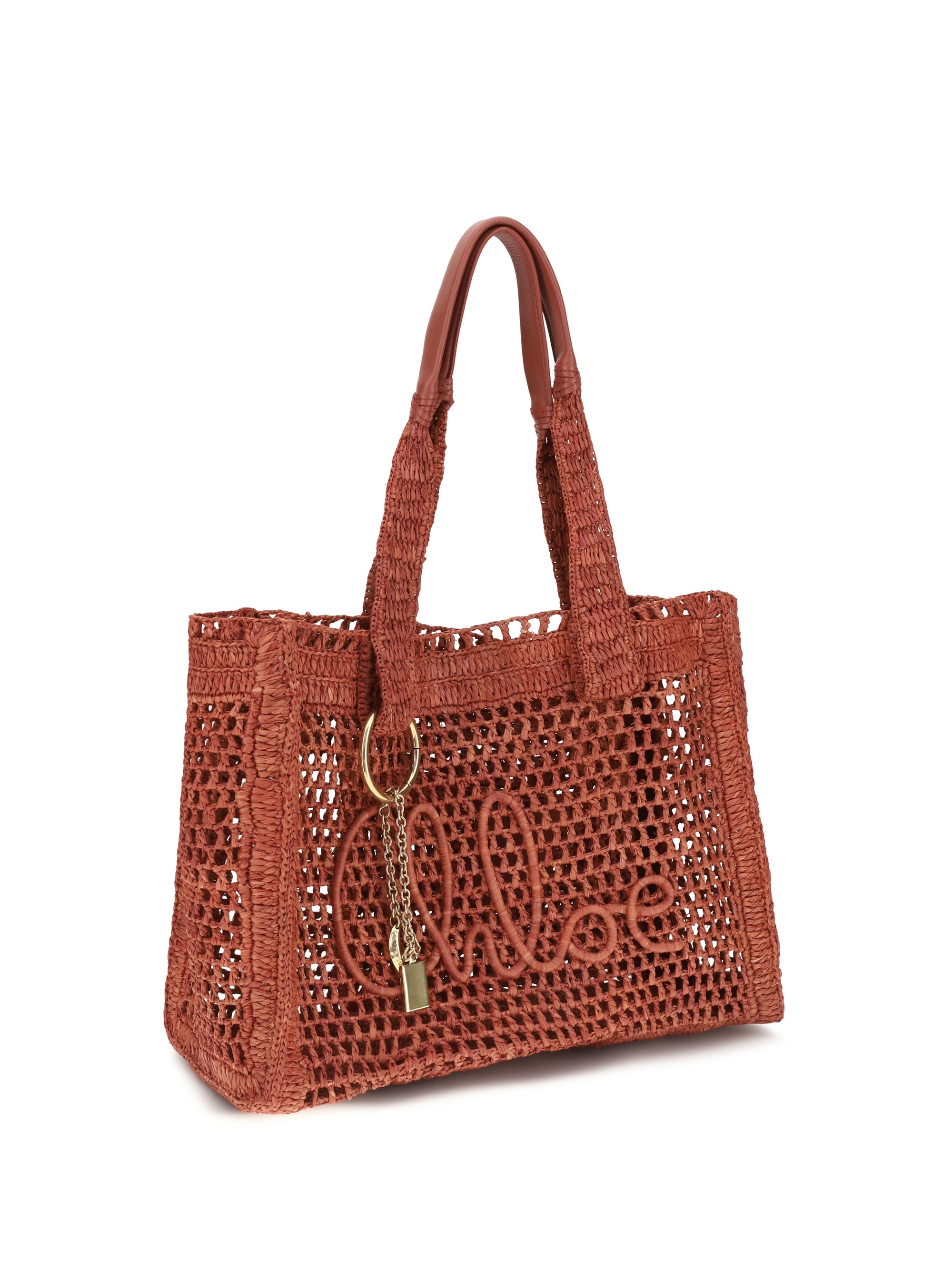 east-west summer banana raffia tote bag