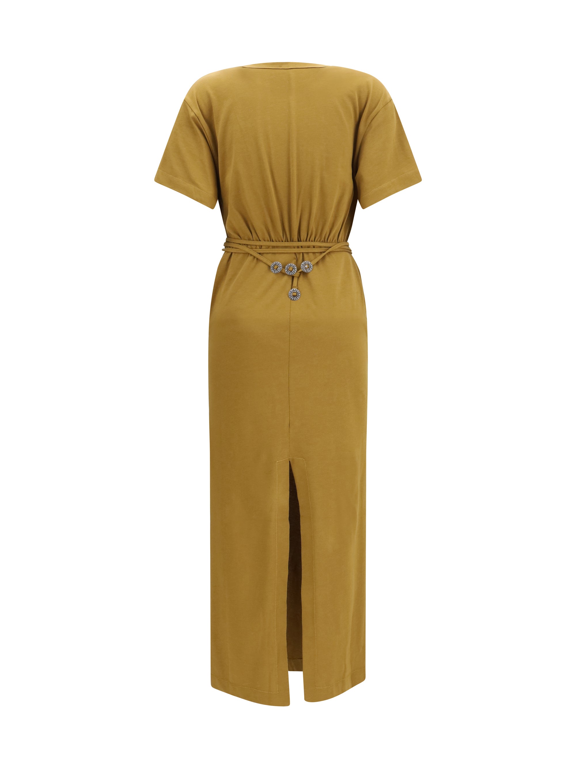 midi dress with a cut-out detailing