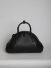 top handle leather bag