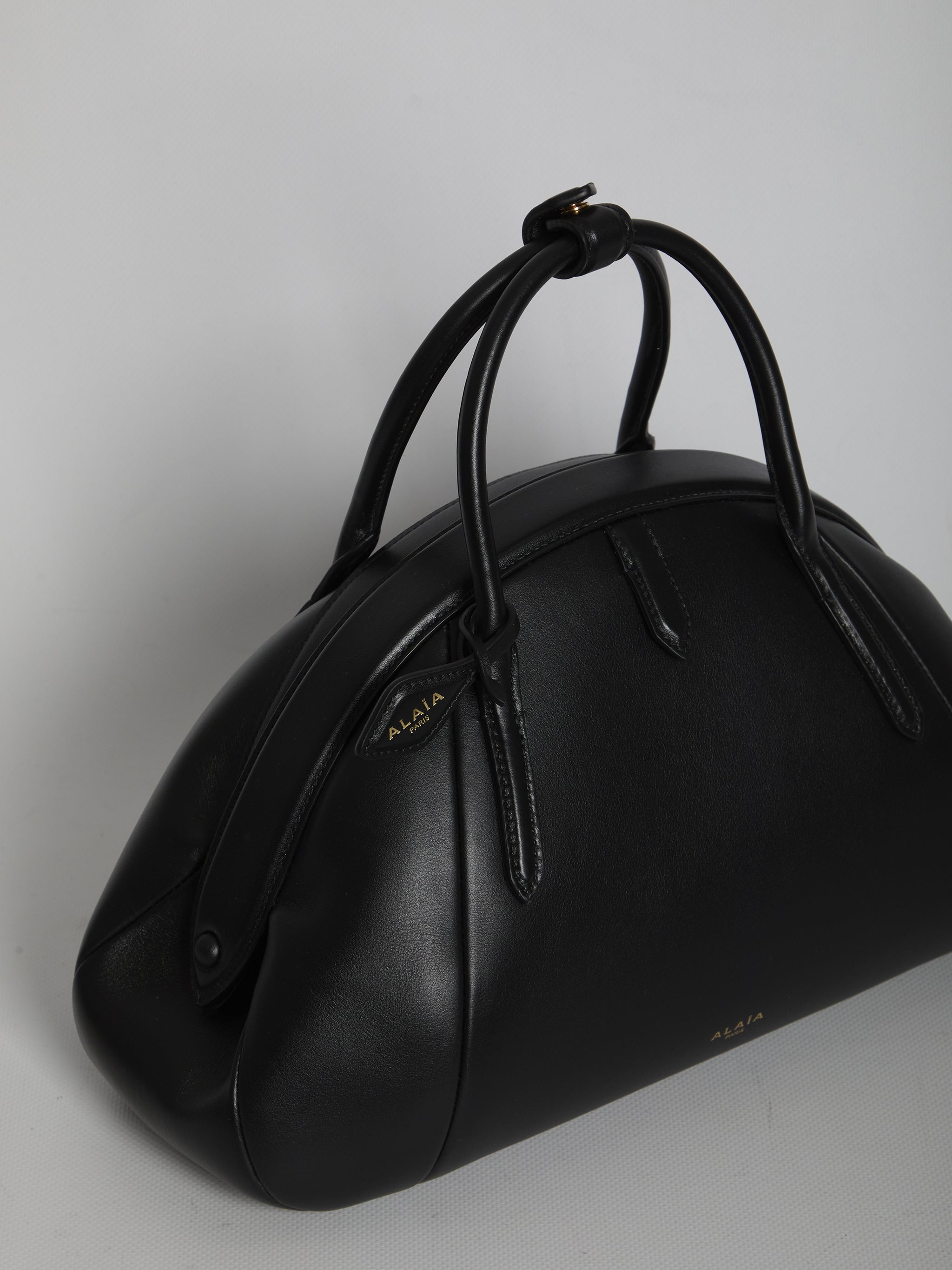 top handle leather bag