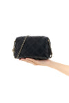 small leather fleming crossbody bag
