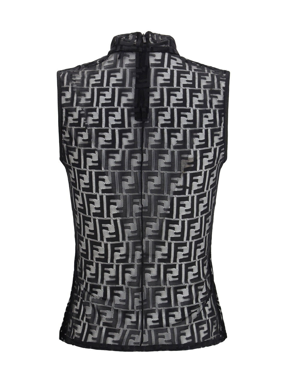 FENDI S ff lace top