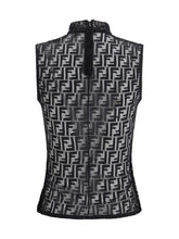 FENDI S ff lace top
