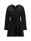 short shirt dress with belt