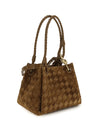 parachute small suede handbag