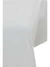 cotton t-shirt with sheer sleeves and side panels