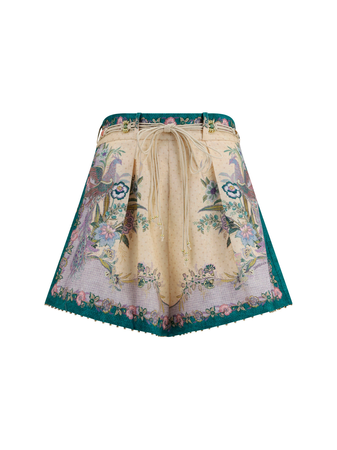 ZIMMERMANN 0 indra pleated shorts