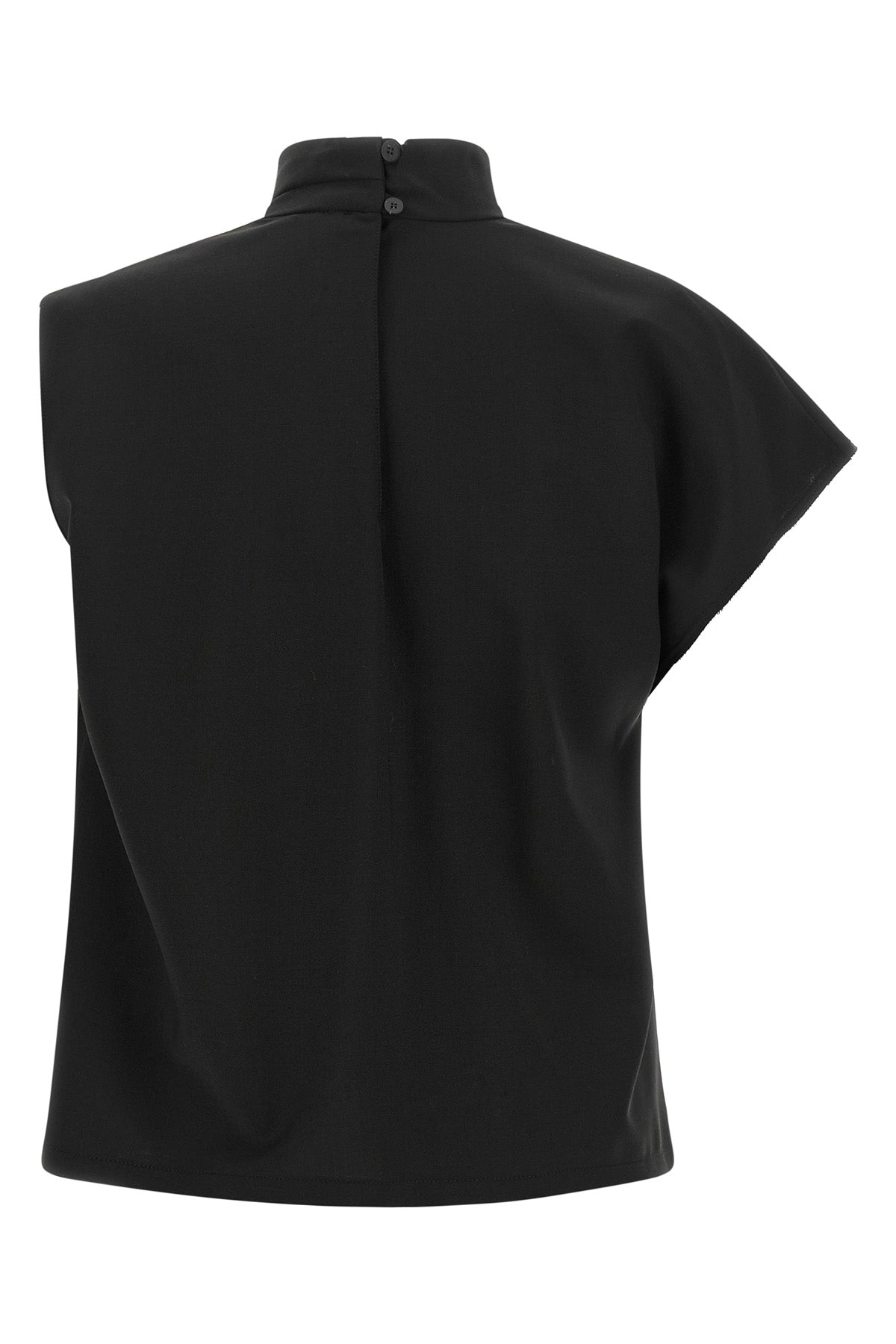 the tela eva shirt redefines everyday elegance through an asymmetrical sartori