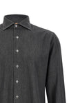 the borriello napoli cotton denim shirt
