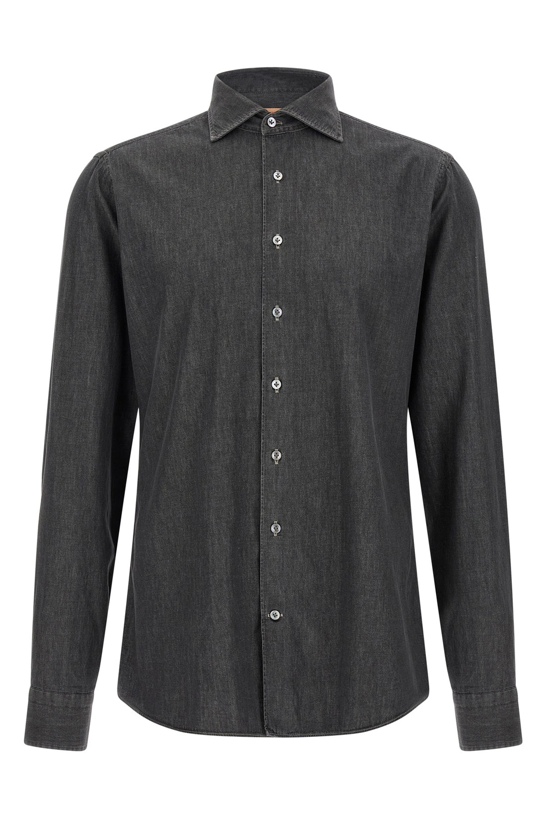 BORRIELLO 39 cm the borriello napoli cotton denim shirt