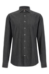 the borriello napoli cotton denim shirt