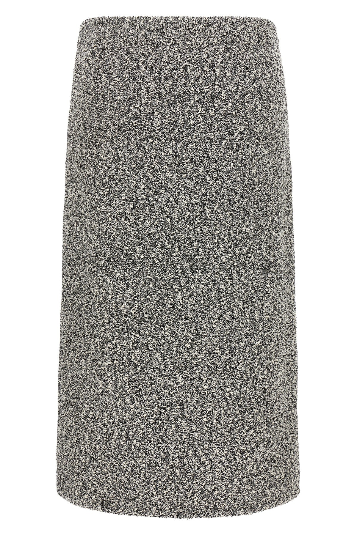 midi skirt in tweed