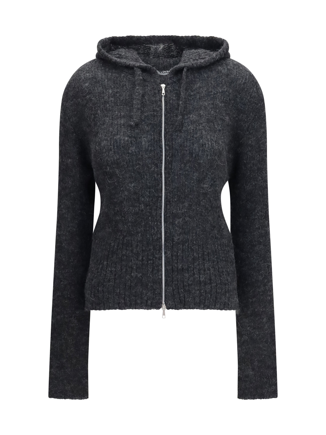 OUR LEGACY 36 alpaca-blend zip-up hoodie