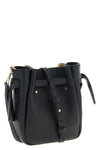 romy bucket bag in fine hammered leather
