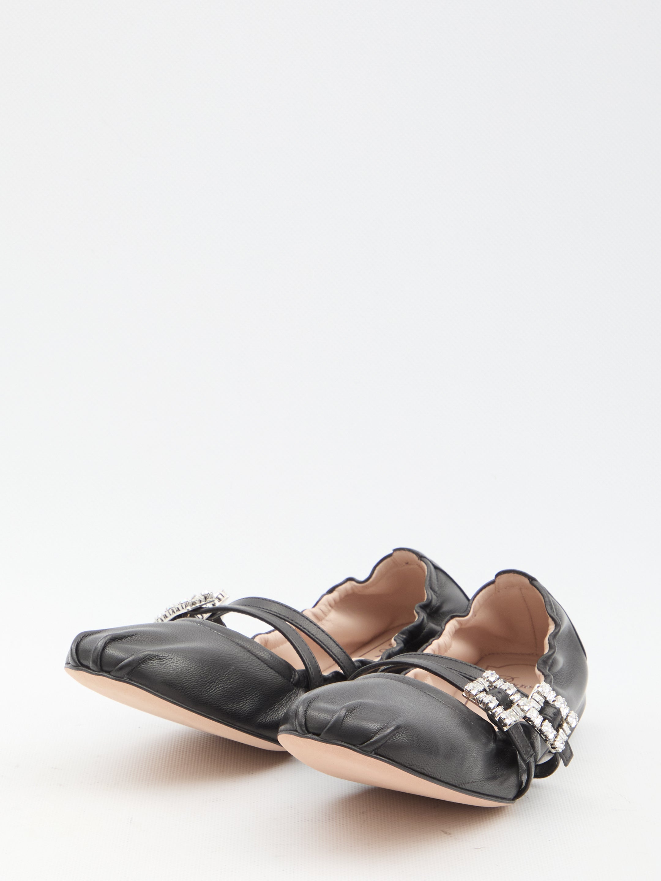 ROGER VIVIER 35 nappa ballerinas with straps