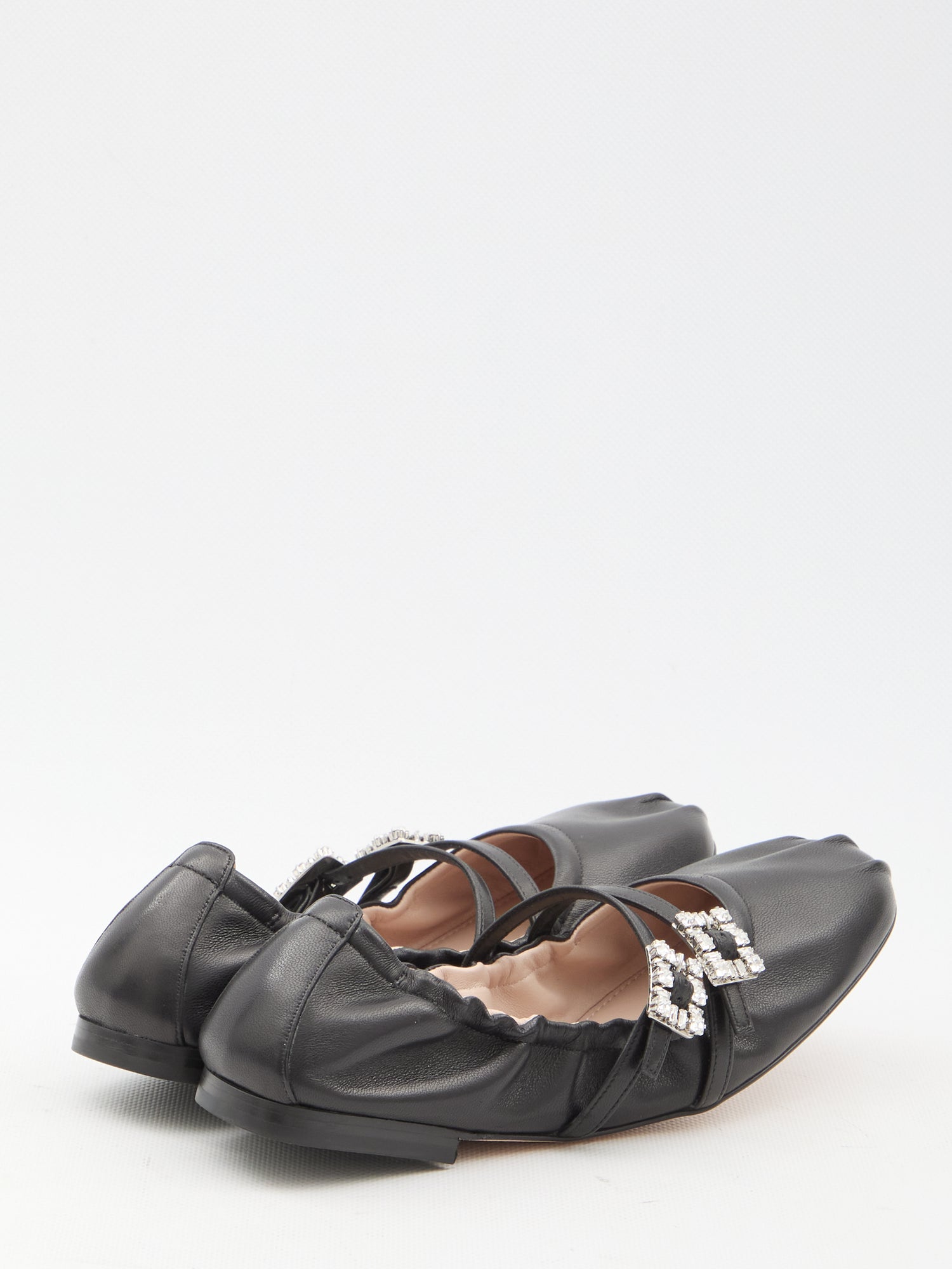 ROGER VIVIER 35 nappa ballerinas with straps