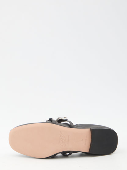 ROGER VIVIER 35 nappa ballerinas with straps