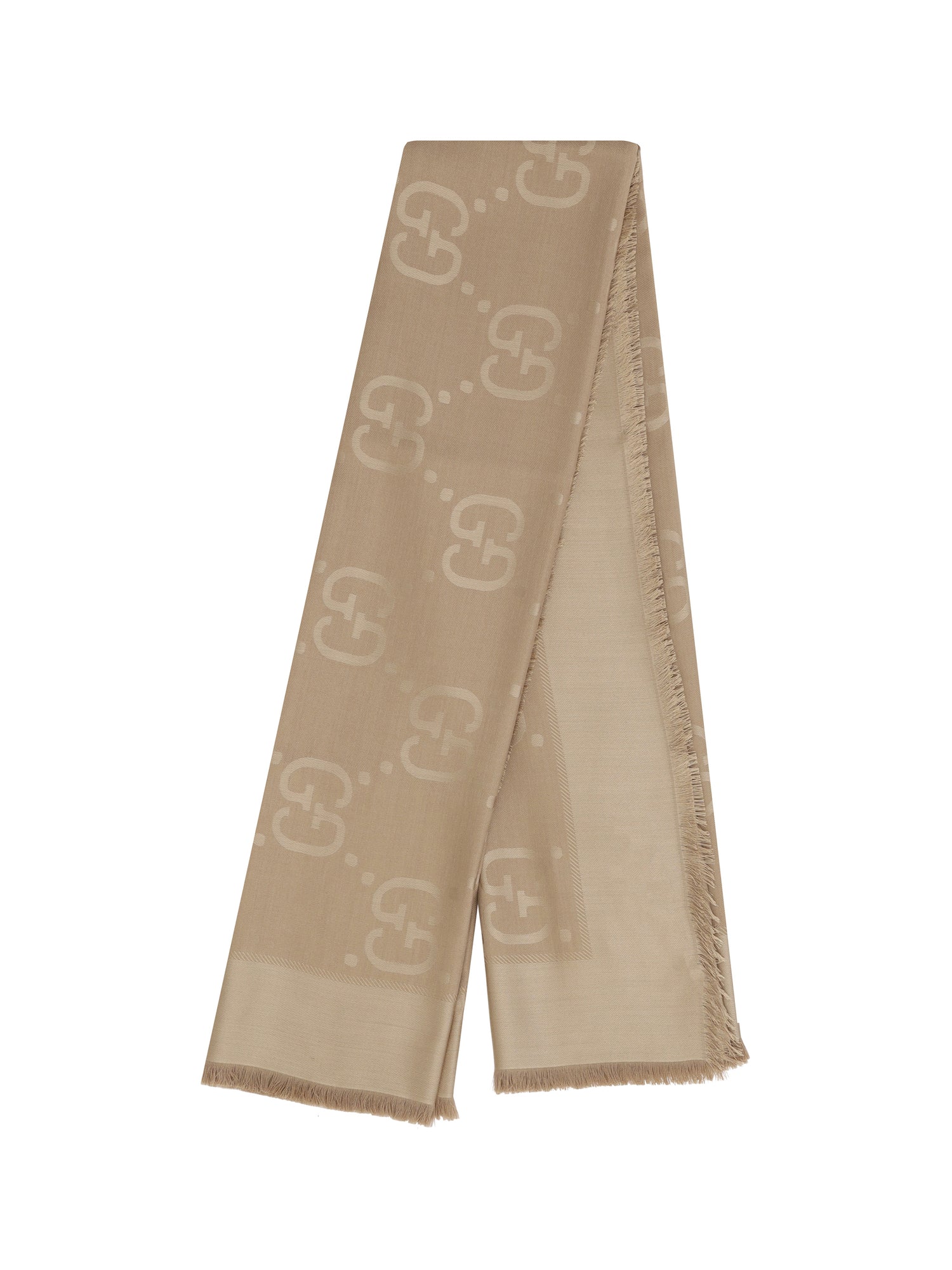 GUCCI OS scarf in wool and silk