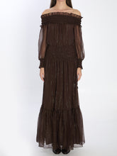 SELF PORTRAIT 6 georgette maxi dress