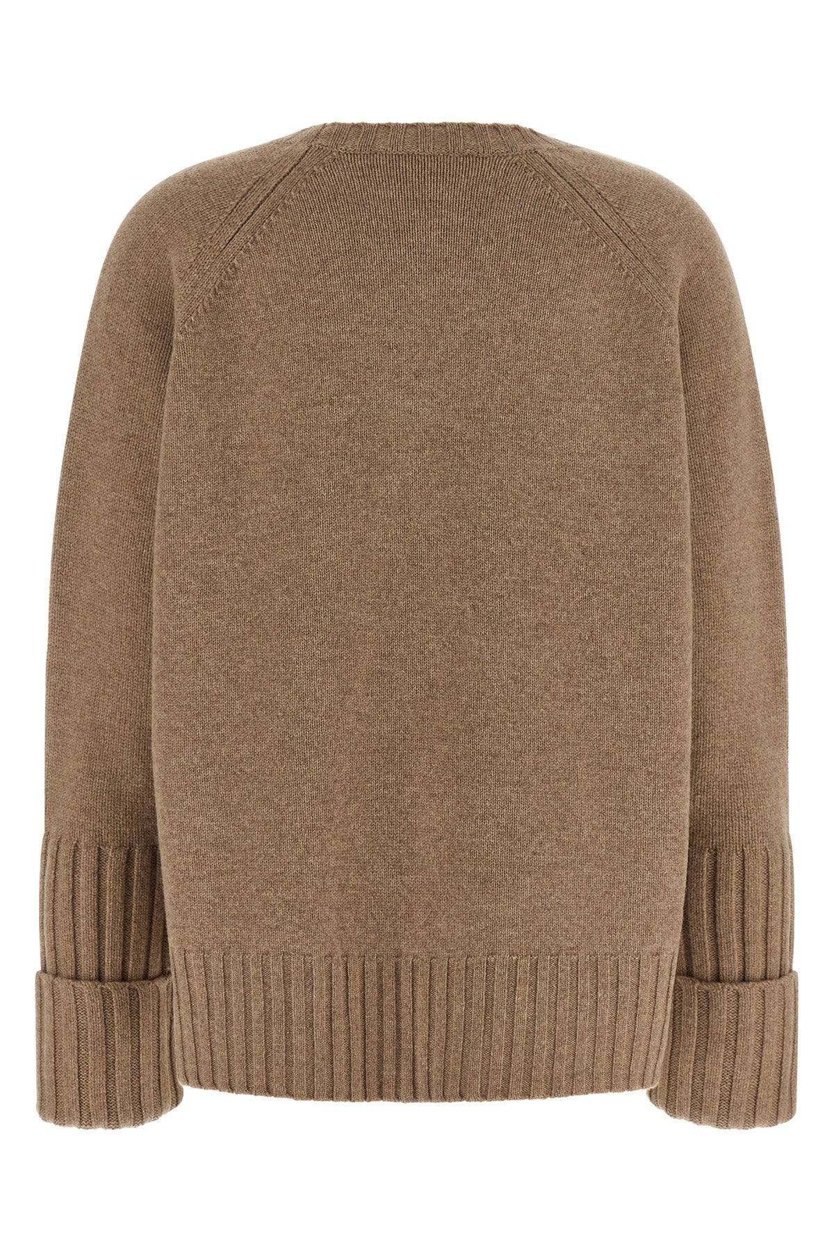 the tory burch pure wool crew neck sweater defines an essential aesthetic throug