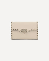 Valentino Garavani Rockstud Small Shoulder Bag Cream