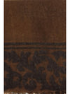 soufflé cashmere scarf with baroque motif