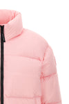 the fallon canada goose down jacket redefines outerwear volumes through a croppe