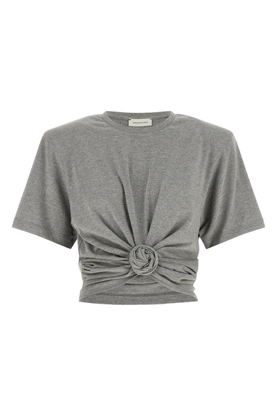 magda butrym 01 t-shirt redefines the codes of everyday dress through a sartor