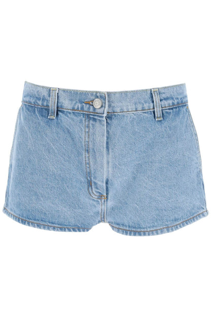 denim hot shorts for a