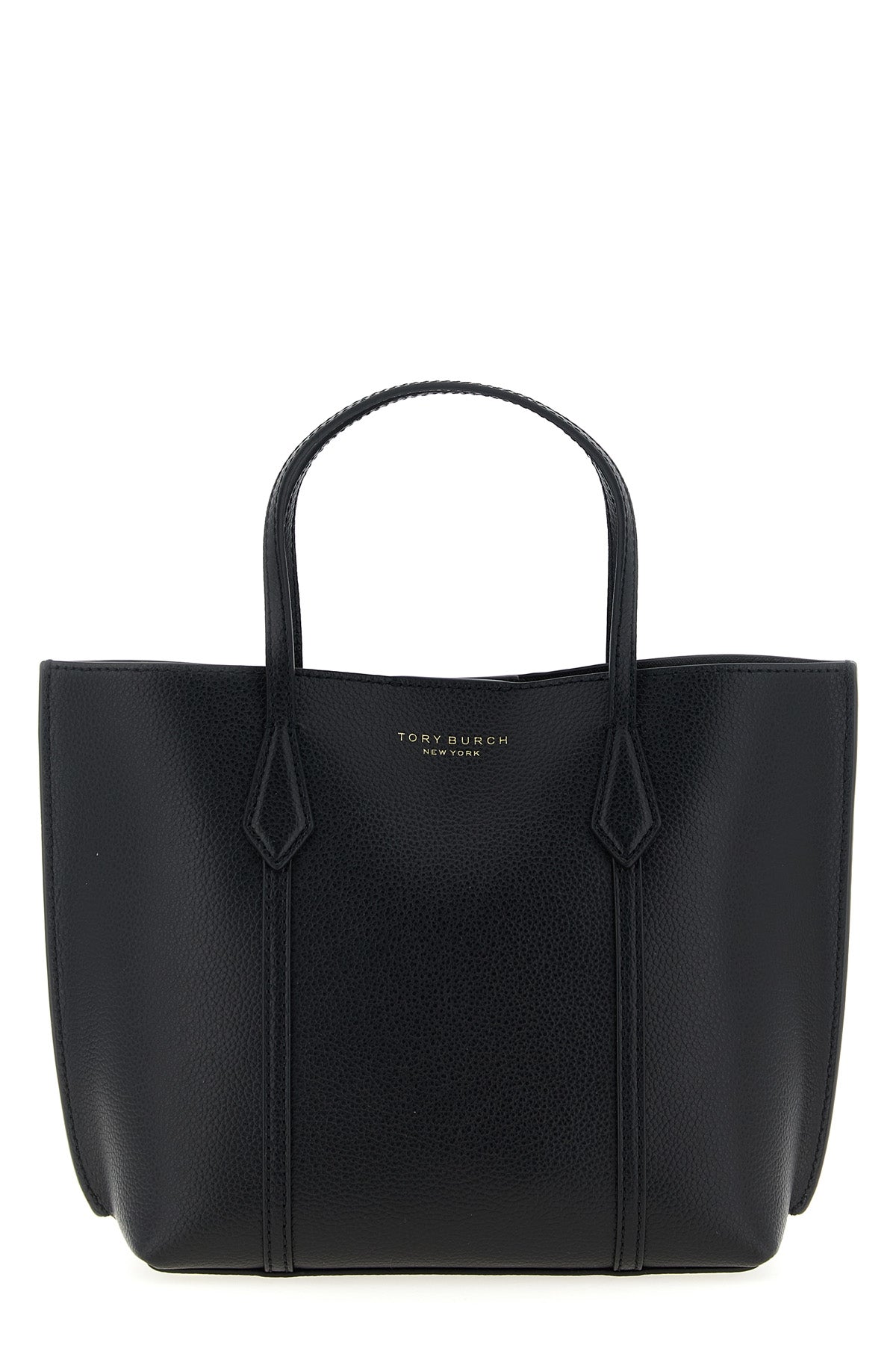 small perry shopping bag in fine italian hammered leather