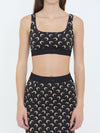 moon printed bra