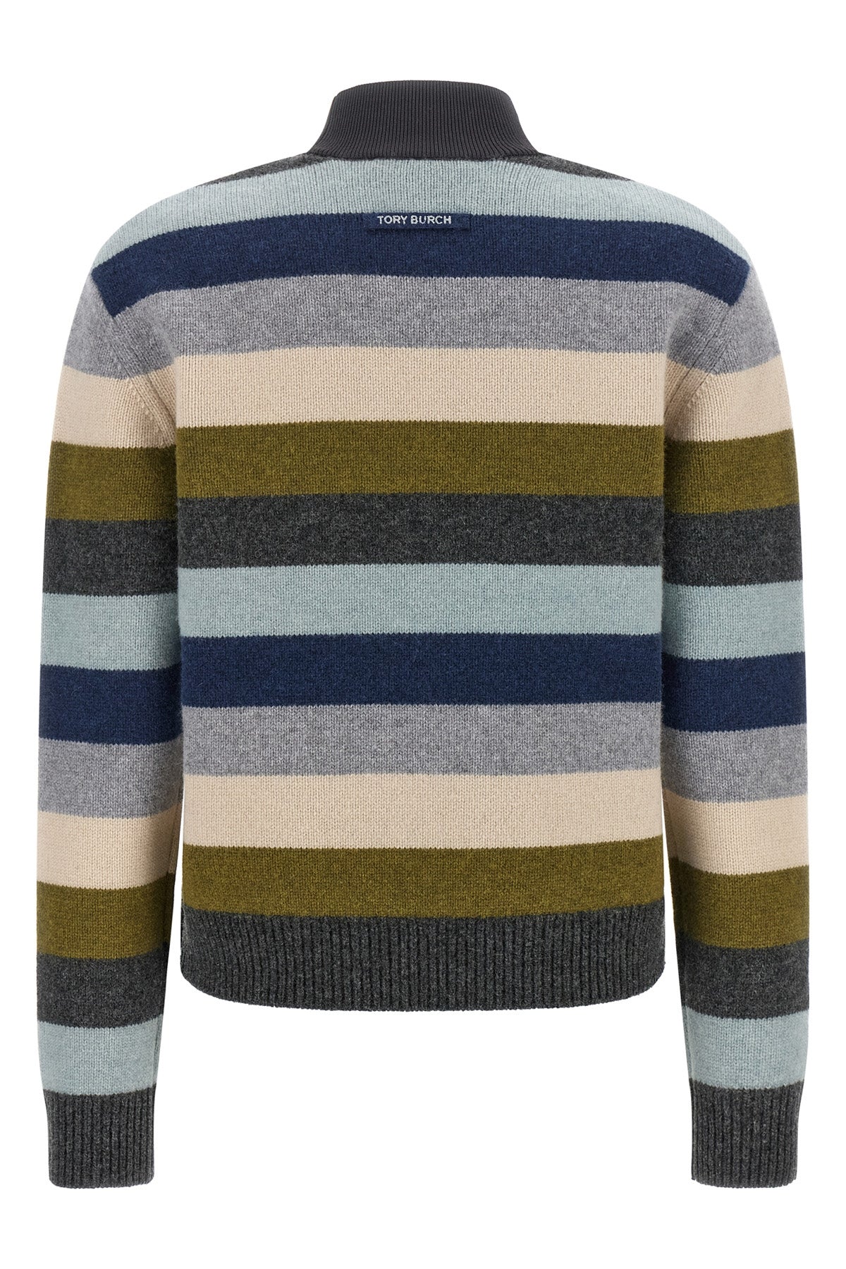the tory burch turtleneck sweater defines the winter wardrobe through a rigorous