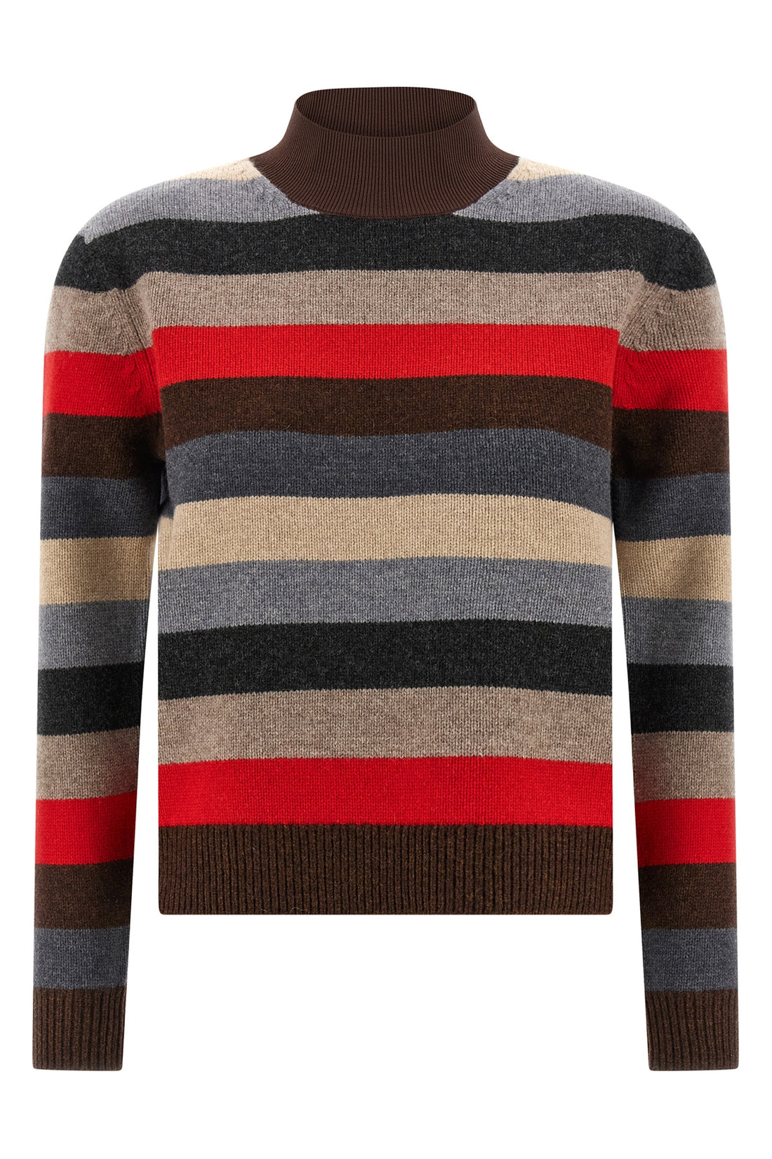 TORY BURCH L striped wool sweater
