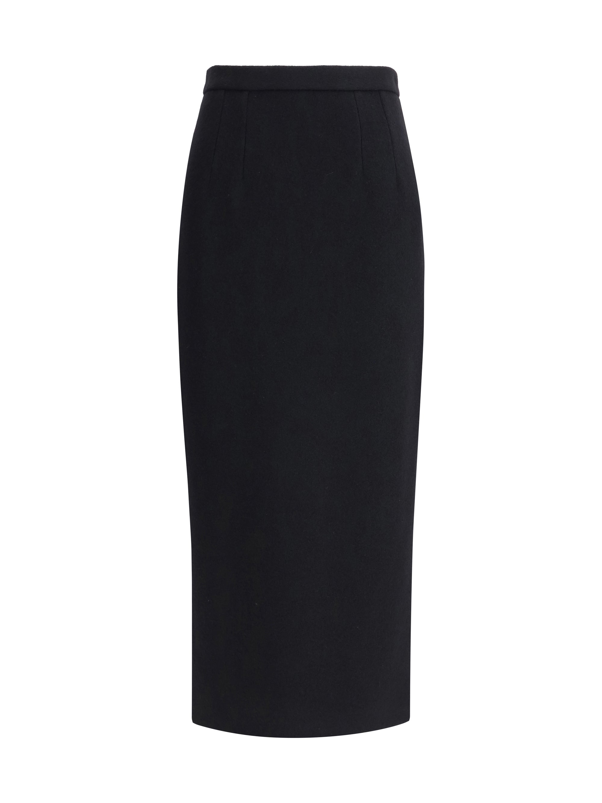 DOLCE &amp; GABBANA 40 wool pencil skirt 